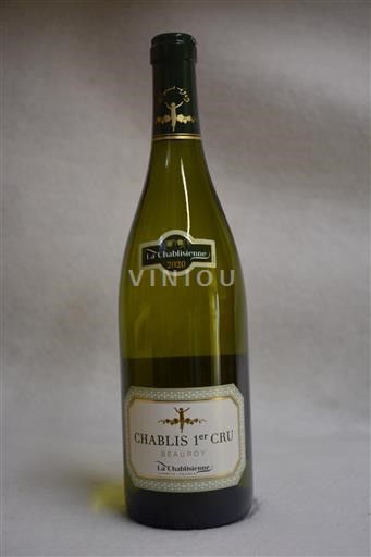 Burgundi Chablis Premier Cru La Chablisienne Beauroy 2020
