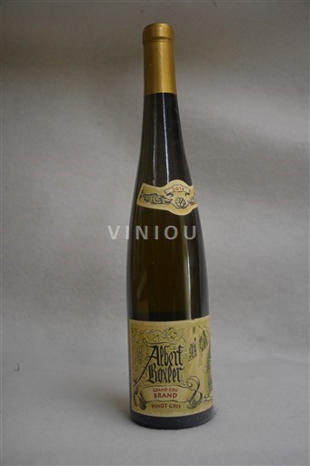 Alsace Pinot xám Grand Cru Albert Boxler grand cru brand 2014