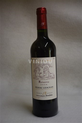 Bordeaux Pessac-Léognan Maison Johanès Boubée 2022