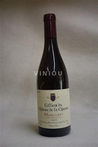 Borgoña Mercurey Château Cellier du de la Chaume 2022