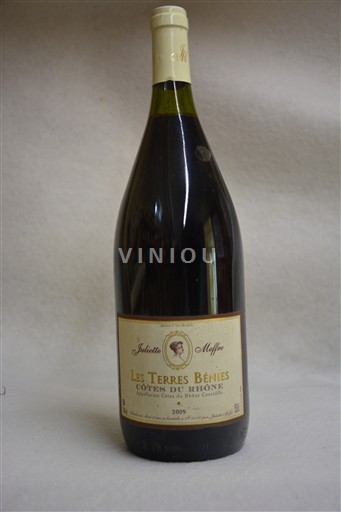Valle del Ródano Côtes del Ródano Les Terres Bénies 2009
