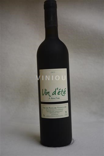 Rhône-dalen Ikke specificeret Vin été 2013