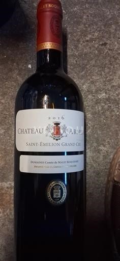Bordeaux Saint-Émilion Grand Cru Grand Cru Château Armens 2016