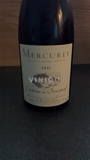Borgogna Mercurey Château Bourgneuf 2021