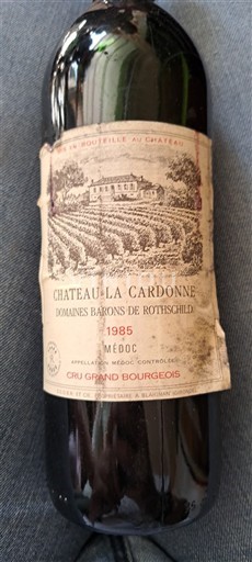 Bordeaux Médoc Cru Bourgeois Château La Cardonne 1985