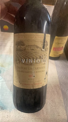 Bordeaux Médoc Cru Bourgeois Château La Cardonne 1985