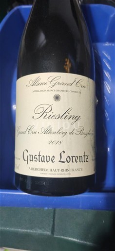 Alsazia Non specificato Grand Cru Gustave Lorentz Grand Cru Altenberg de Bergheim 2018