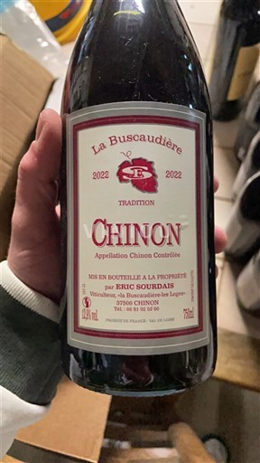 Loirevallei Chinon La Buscaudière Tradition 2022