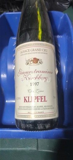 Elzas Niet gespecificeerd Grand Cru Klippfel Gewurztraminer Kirchberg 1997