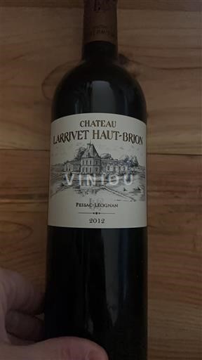Bordeaux Pessac-Léognan Château Larrivet Haut-Brion 2012