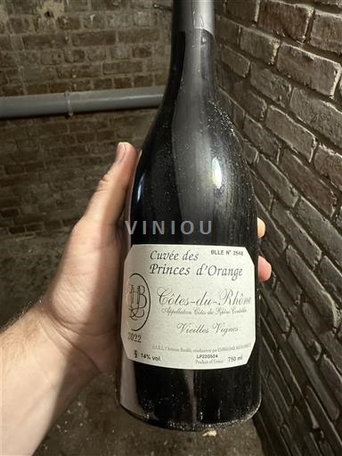 Thung lũng Rhône Côtes-du-rhône Domaine Brusset des Princes d'Orange 2022