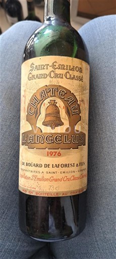 Bordeaux Saint-Émilion Grand Cru Classé Château Angélus 1976