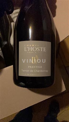 Champagne Champagne L'Hoste Prestige Terroir de Chardonnay Icke årgångsbetecknad