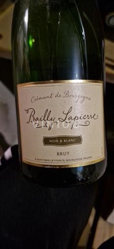 Burgundija Crémant de Bourgogne Bailly Lapierre Noir & Blanc Neleten.