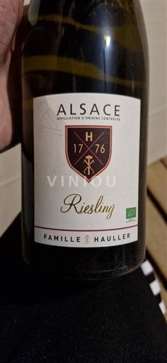 Elsass Famille Hauller Riesling Ohne Jahrgang