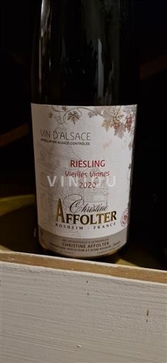 Elsass Christine Affolter Vieilles Vignes 2020