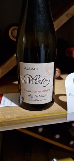 Alsace Domaine Welty Les Naturels 2019