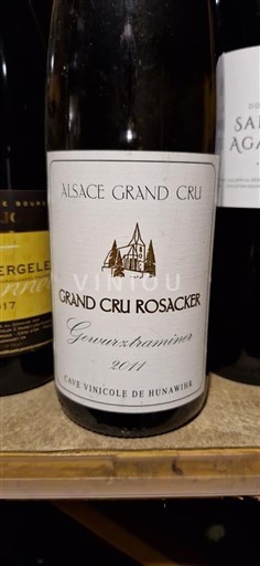 Alsace Không được chỉ định Grand Cru Cave Vinicole de Hunawihr Grand Cru Rosacker 2011