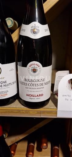 Borgogna Non specificato Moillard Les Vignes Hautes 2015