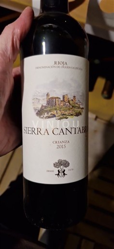 La Rioja Rioja Sierra Cantabria Crianza 2015