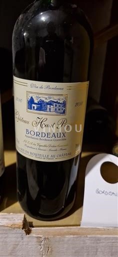 Bordeaux Château Haut Peyrat 2010