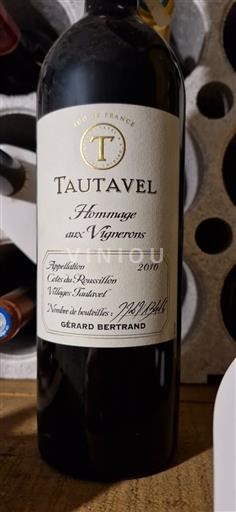 Roussillon Không được chỉ định Gérard Bertrand Hommage aux Vignerons 2010