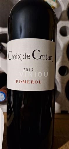 Bordeaux Pomerol Croix de Cértan 2017