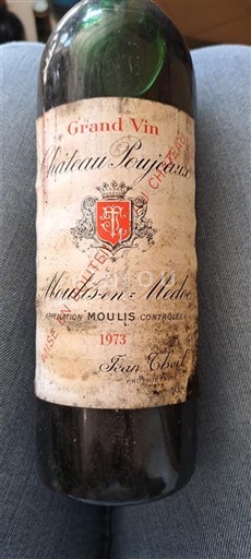 Bordeaux Moulis-en-Médoc Château Poujeaux 1973