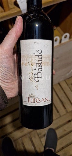 Sudoeste Tursan Vicomté de la Bastide 2002