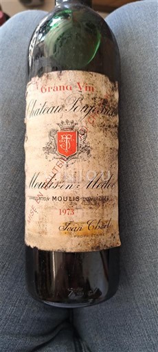 Bordeaux Moulis-en-Médoc Château Peyre-Lebade 1973