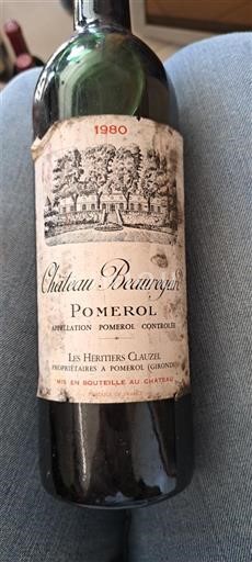 Bordeaux Pomerol Château Beauregard 1980