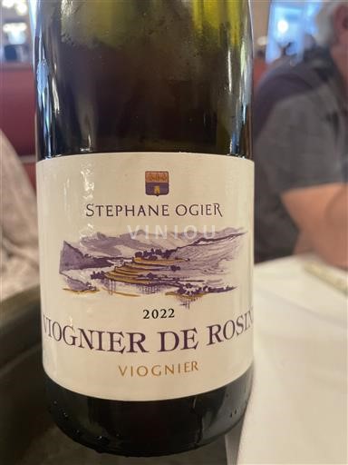 Alpes và các vùng Rhodanien Collines rhodaniennes Stéphane Ogier Viognier de Rosine 2022
