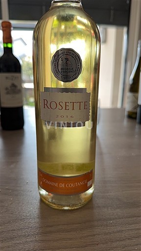 Sydväst Rosette Domaine Coutancie 2016