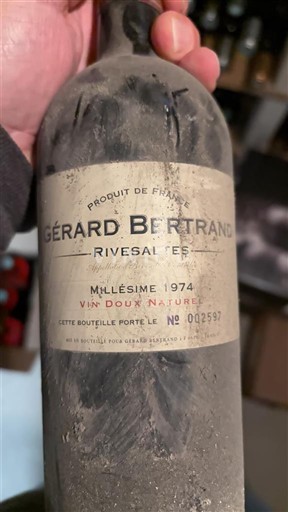 Roussillon Rivesaltes Gérard Bertrand 1974