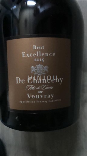 Loiren laakso Vouvray Chanceny Brut Excellence Tête de 2014
