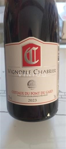Languedoc und Roussillon Coteaux du Pont du Gard Vignoble Chabrier 2023