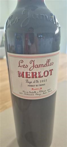 Languedoc và Roussillon Vùng đất Oc Les Jamelles Merlot 2022