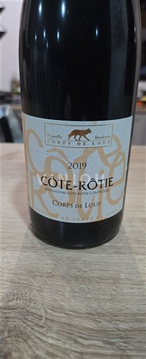Thung lũng Rhône Côte-rôtie Domaine Corps de Loup Corps de Loup 2019