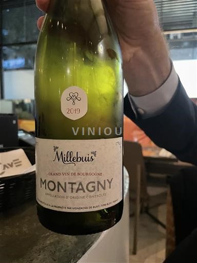 Burgundy Montagny Millebuis 2019