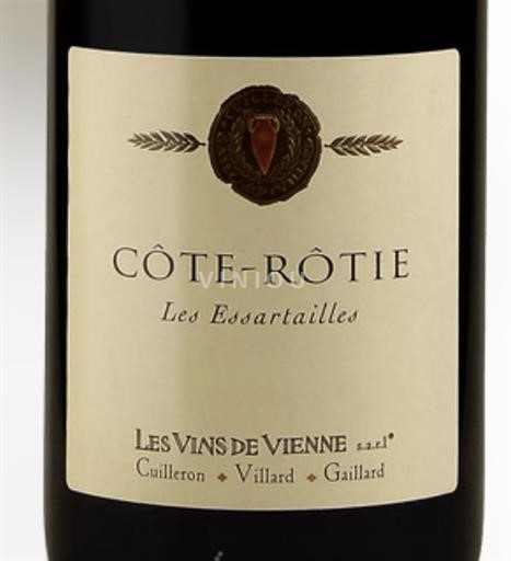 Thung lũng Rhône Côte-rôtie Les Vins de Vienne Les Essartailles 2004