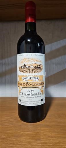 Bordeaux Saint-Émilion Grand Cru Grand Cru Château Grand-Pey Lescours 2014