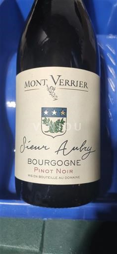 Burgundsko Mont Verrier Sieur Auby 2023