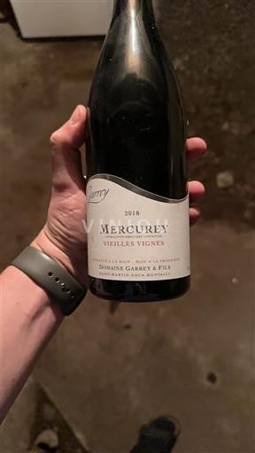 Burgundy Mercurey Grand Cru Domaine Garrey & Fils Vieilles Vignes 2018