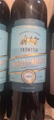 Tây Nam Fronton Comte de Négret Grande Réserve 2019