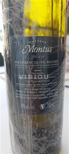 Jugozahod Ni doloceno Château Montus 2019