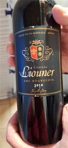 Bordeaux Médoc Cru Bourgeois Château Liouner 2018