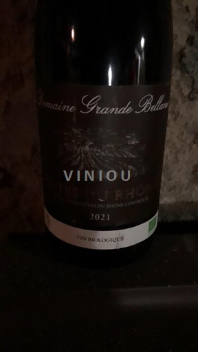 Rona dolina Côtes-du-Rhône Domaine Grande Bellane 2021