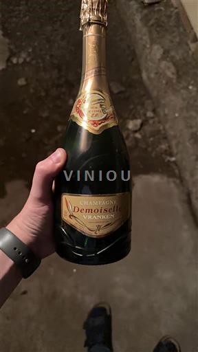 Champagne Šampanské Demoiselle Vranken Tête de Neročník