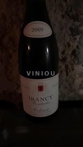 Bourgogne Irancy Colinot Boudardes 2009