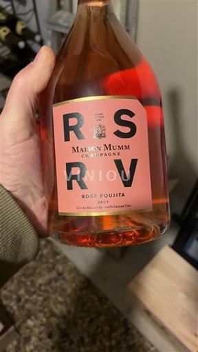 Champagne Sâm-panh Maison Mumm RSRV Rosé Foujita Không niên vụ
